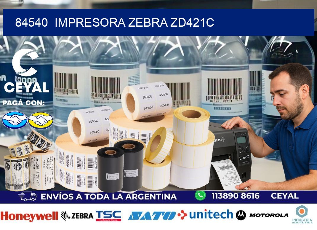 84540  Impresora Zebra zd421c