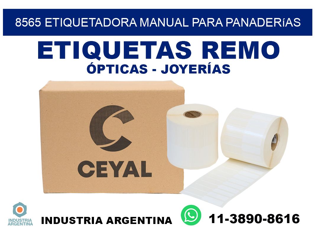 8565 etiquetadora manual para panaderías