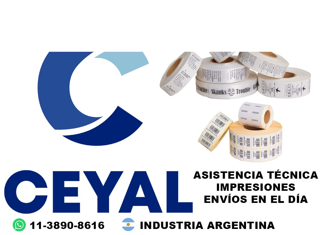8615 impresora de etiquetas térmicas para ropa