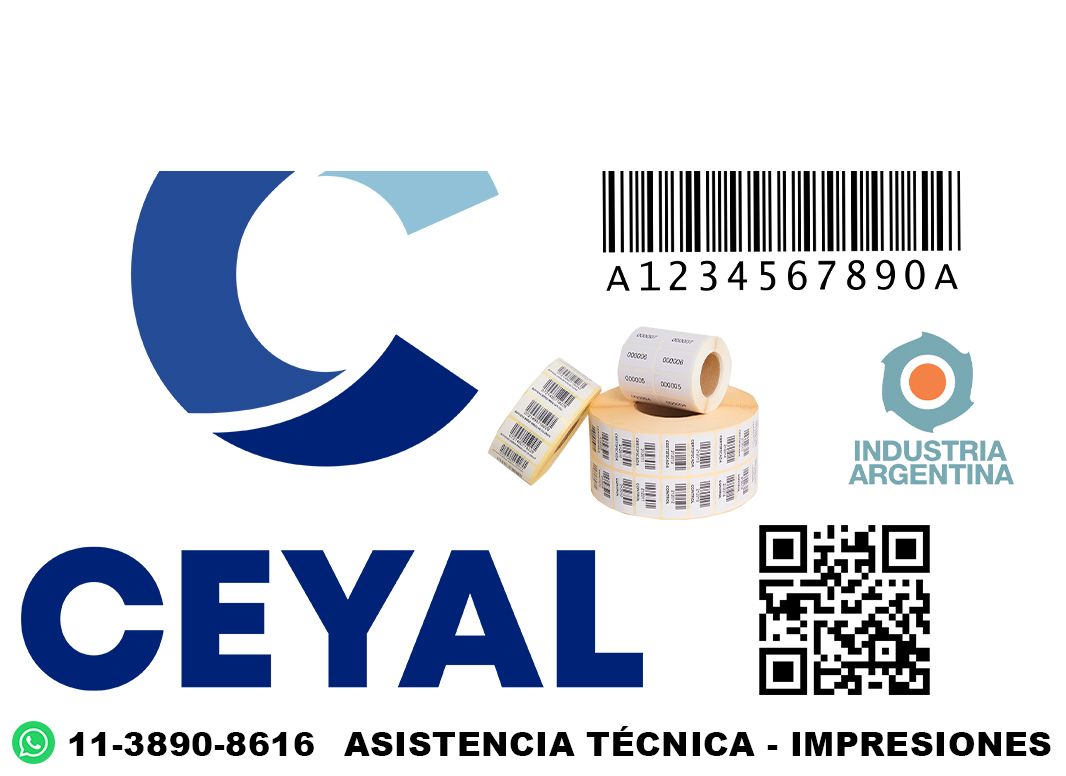8615 impresora de etiquetas térmicas para ropa