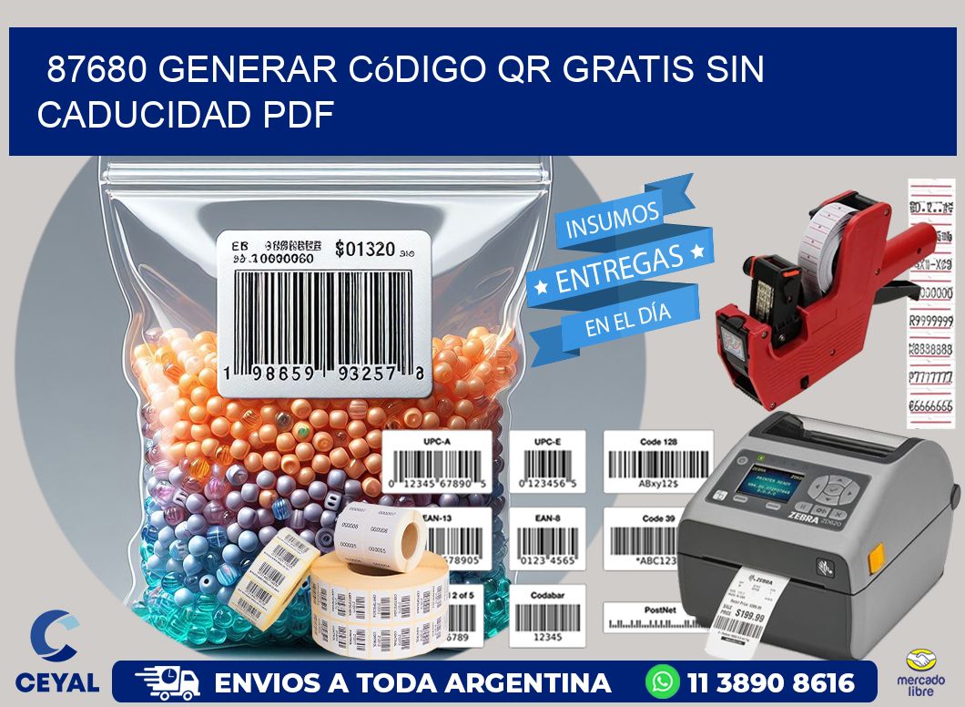 87680 Generar código QR gratis sin caducidad PDF