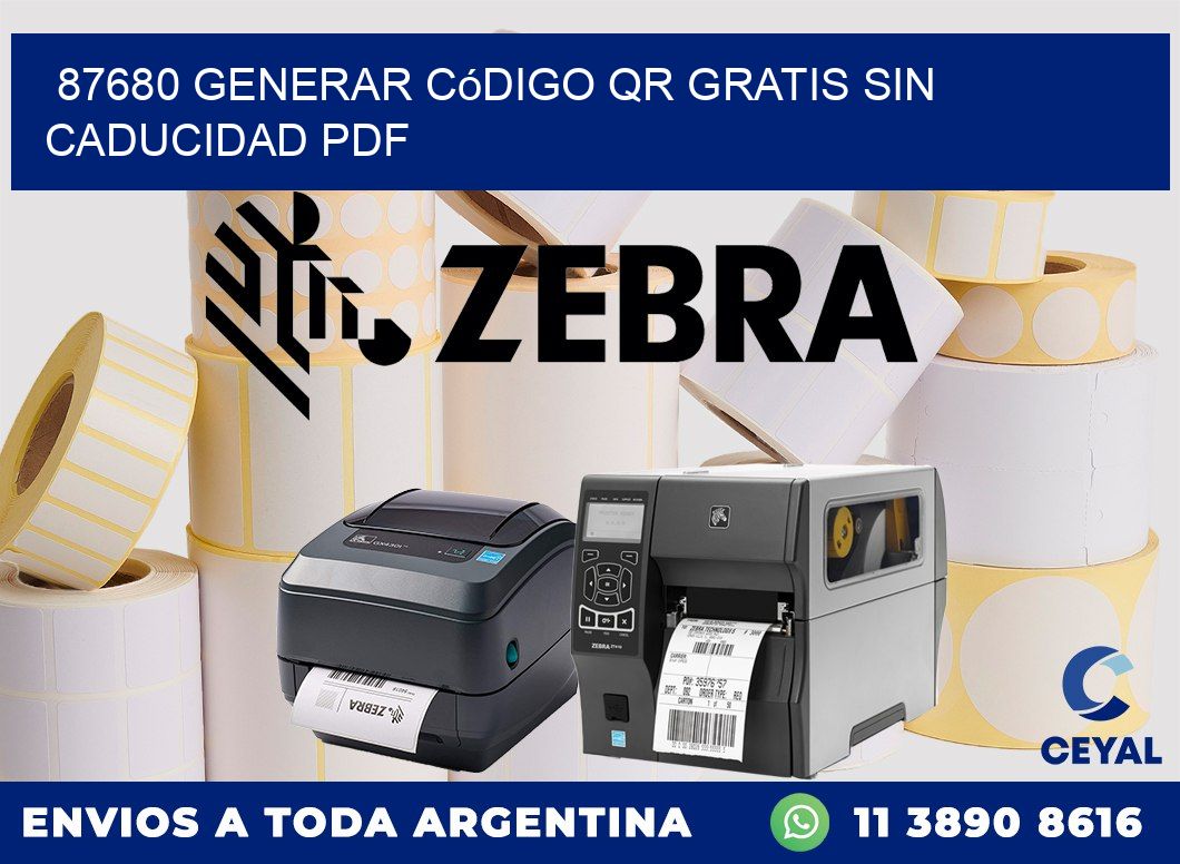 87680 Generar código QR gratis sin caducidad PDF