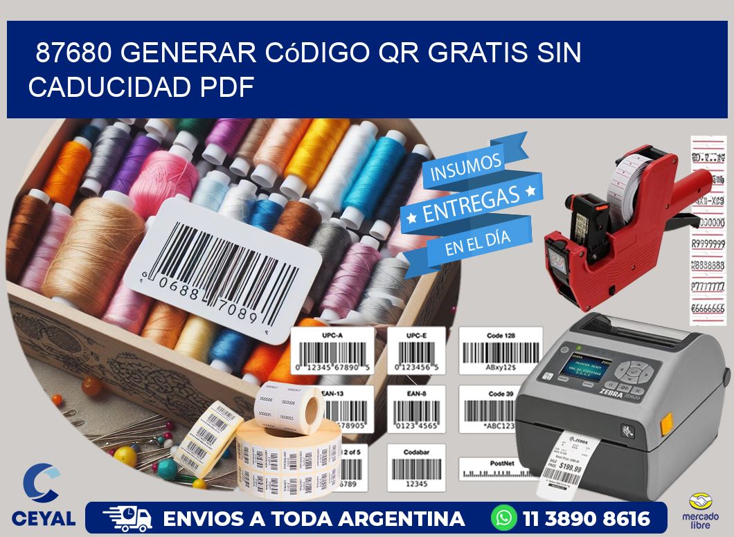 87680 Generar código QR gratis sin caducidad PDF