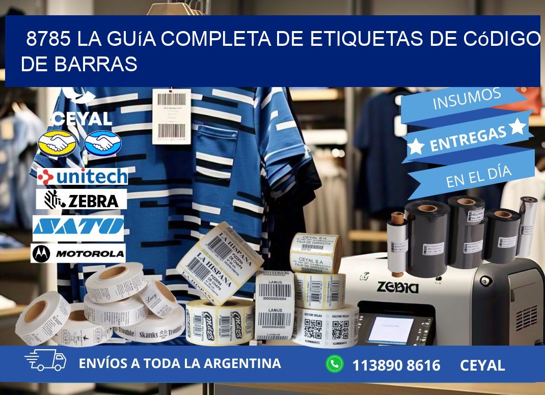 8785 La guía completa de etiquetas de código de barras