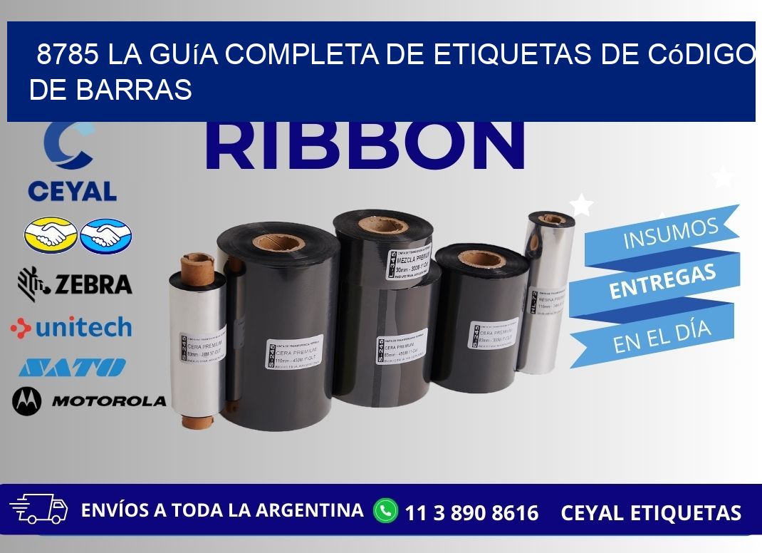 8785 La guía completa de etiquetas de código de barras