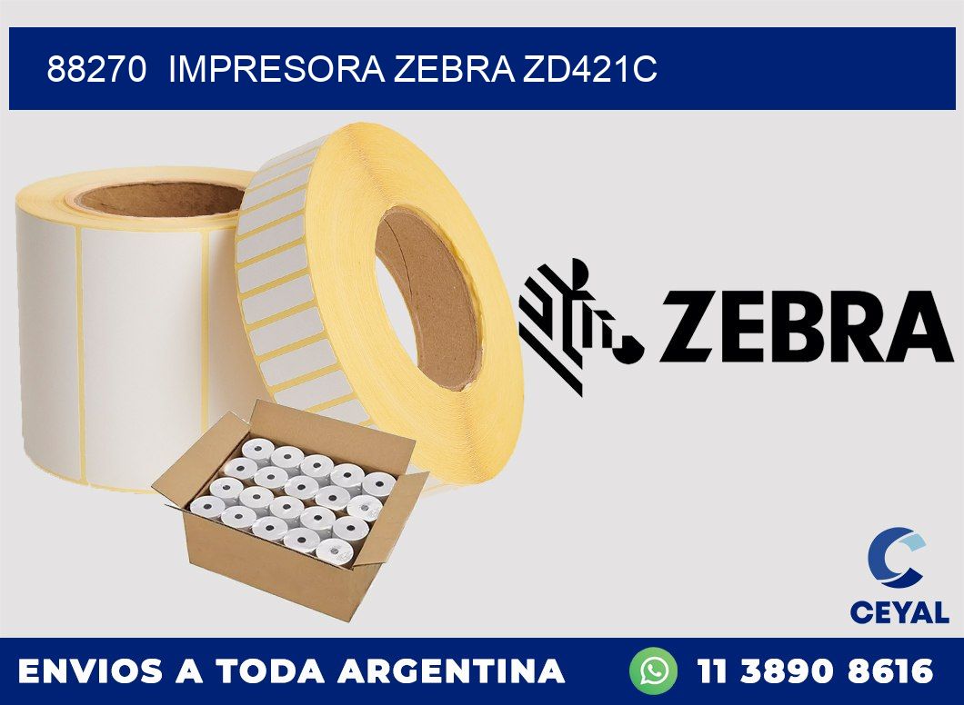 88270 Impresora Zebra zd421c