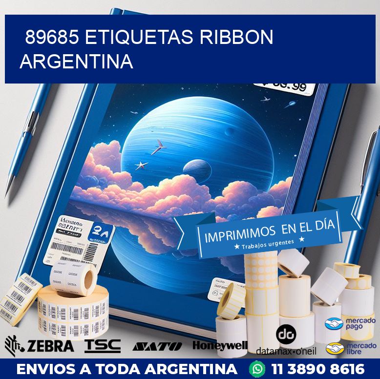 89685 etiquetas ribbon argentina