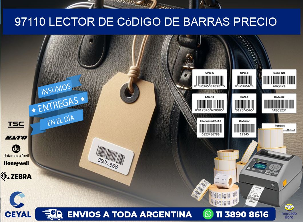 97110 Lector de código de barras precio