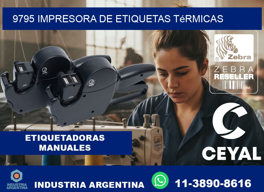 9795 Impresora de etiquetas térmicas