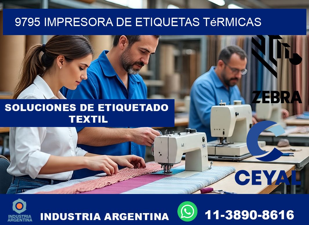 9795 Impresora de etiquetas térmicas