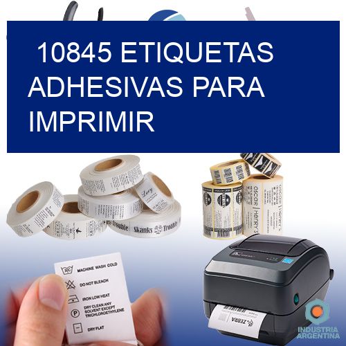 10845 etiquetas adhesivas para imprimir