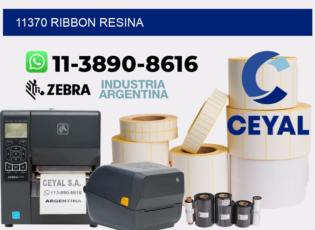 11370 ribbon resina