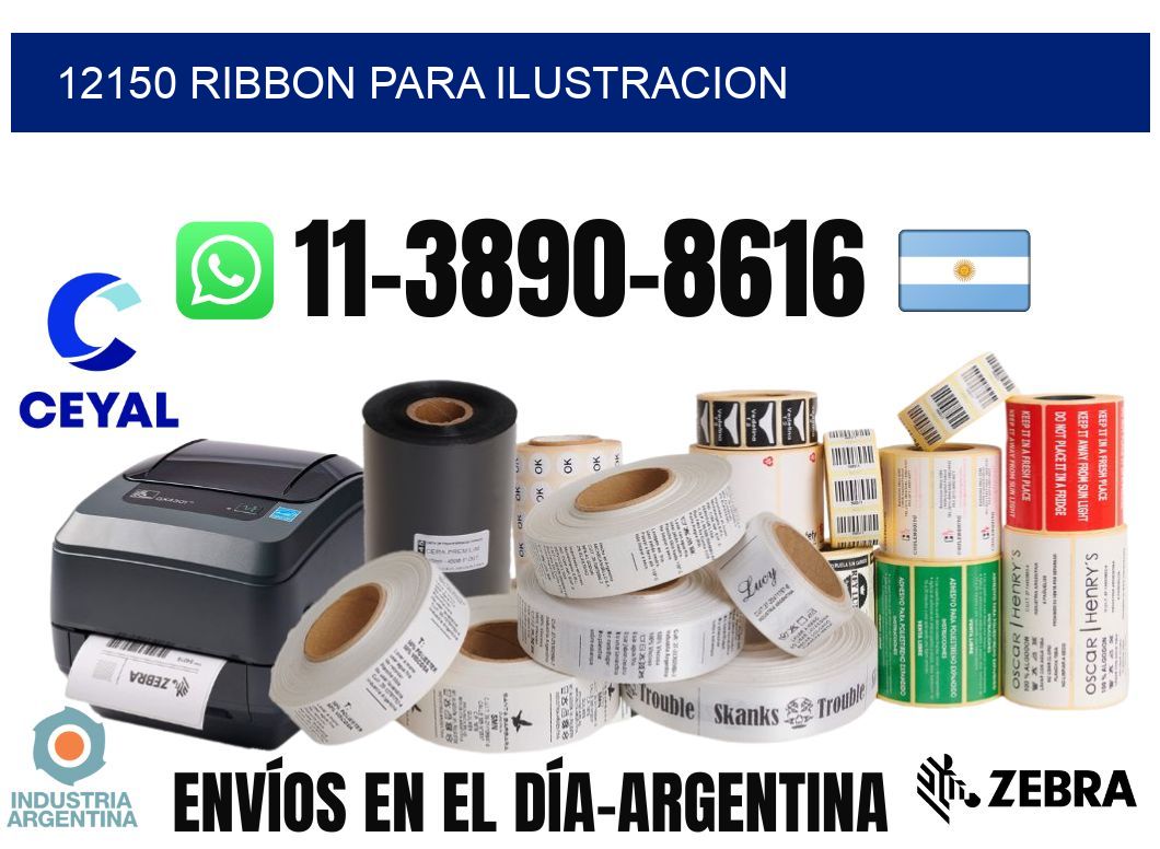 12150 ribbon para ilustracion