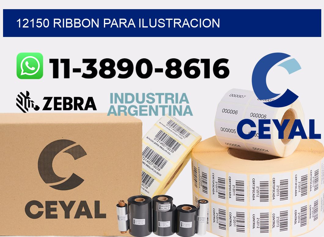 12150 ribbon para ilustracion