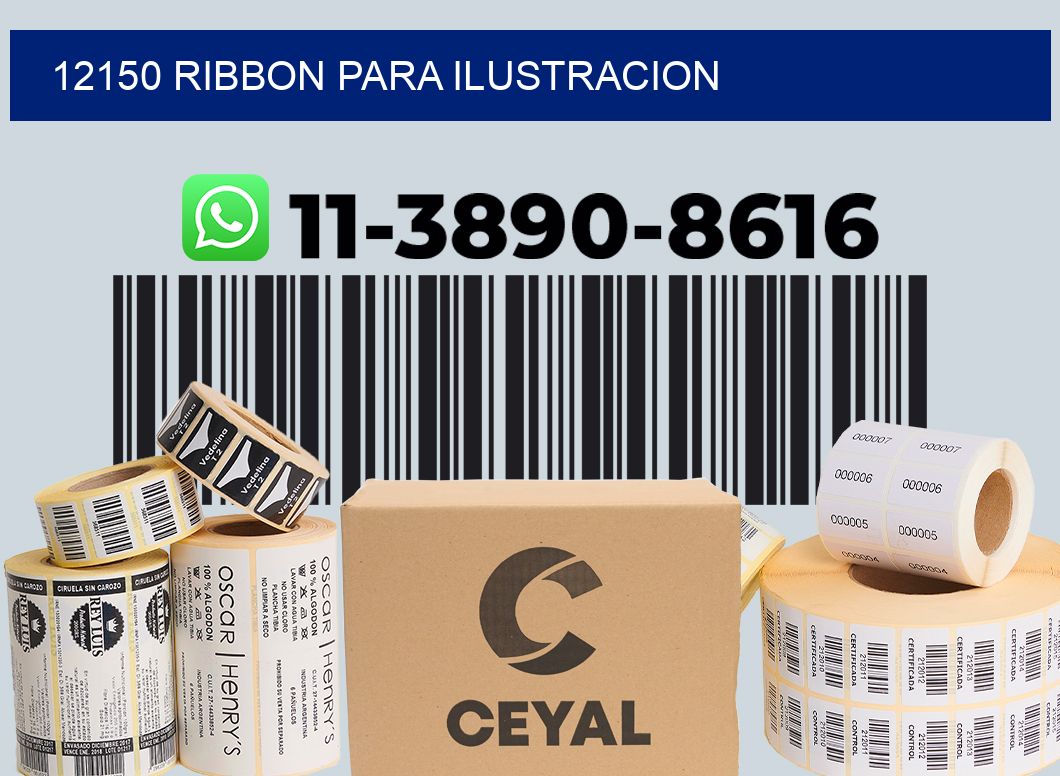 12150 ribbon para ilustracion