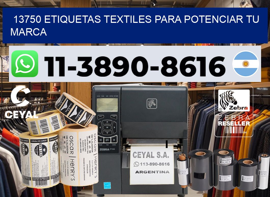 13750 Etiquetas textiles para potenciar tu marca