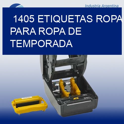 1405 Etiquetas ropa para ropa de temporada