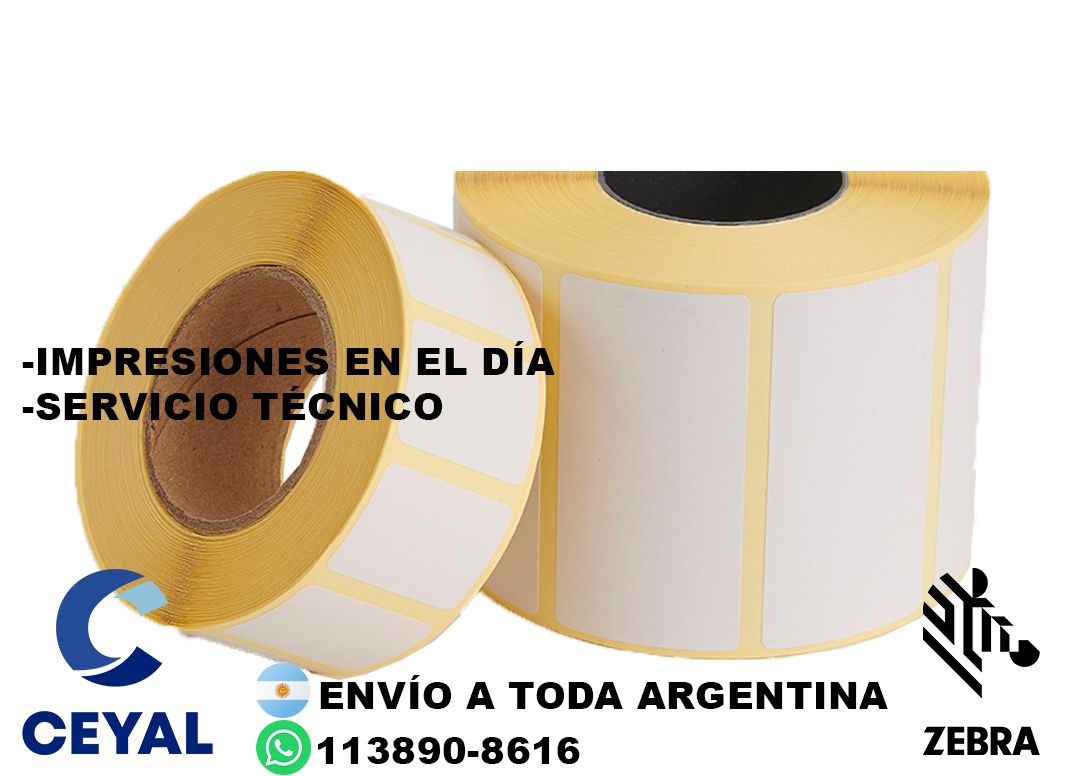 14755 ribbon resina para etiquetas adhesivas