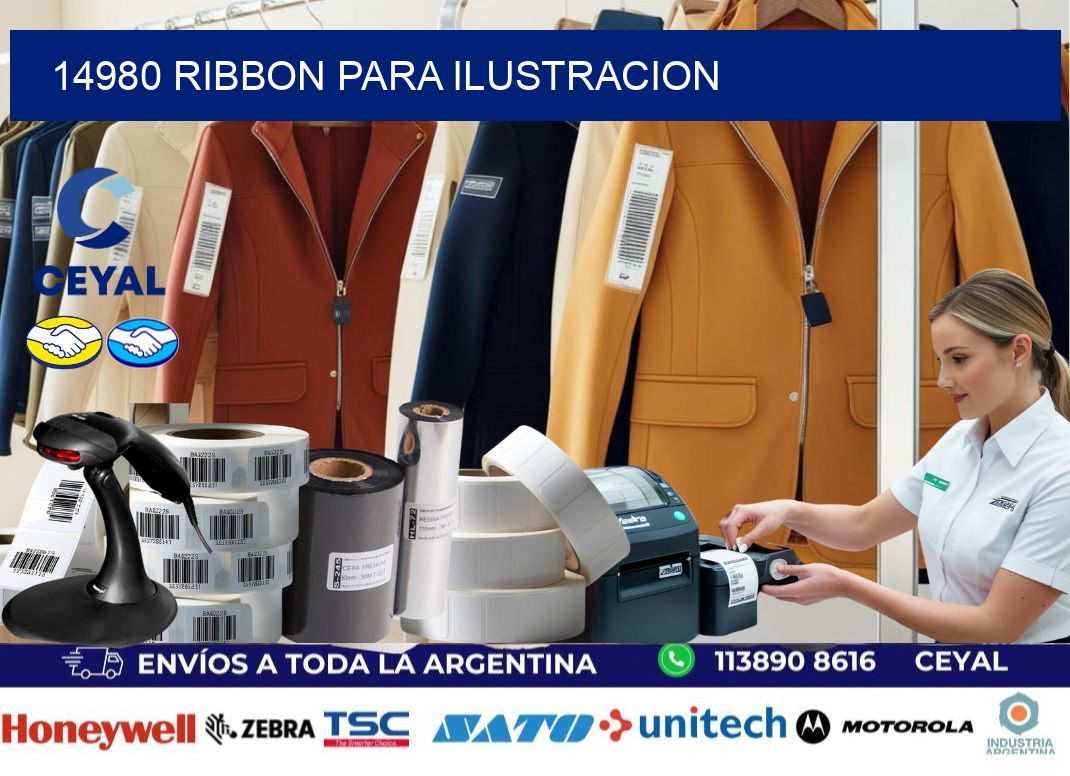 14980 ribbon para ilustracion