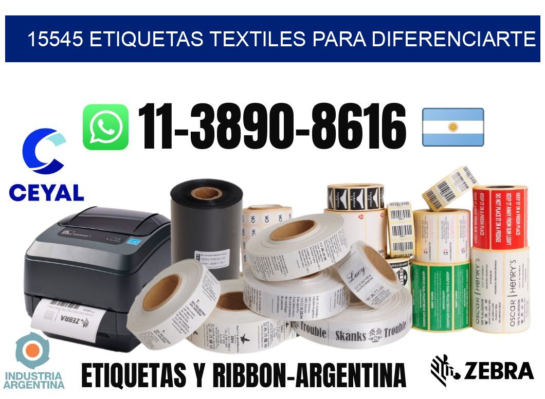 15545 Etiquetas textiles para diferenciarte