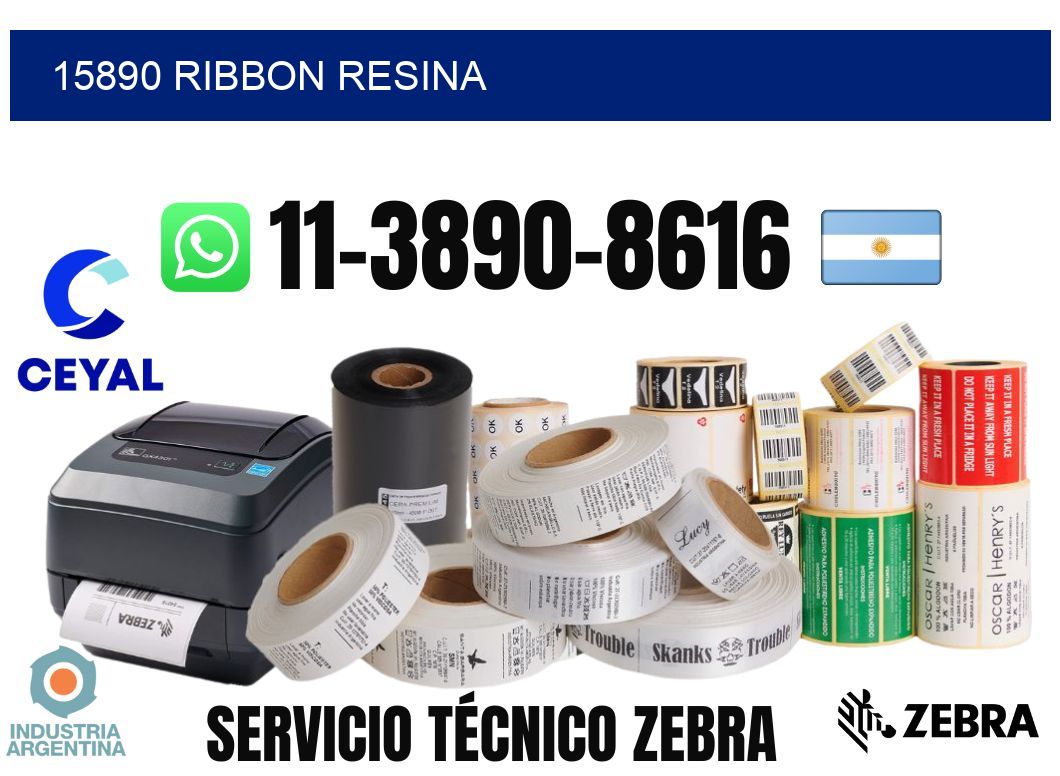 15890 ribbon resina