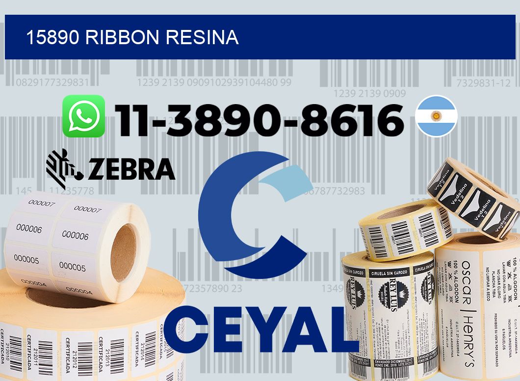 15890 ribbon resina