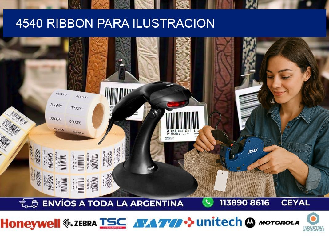 4540 ribbon para ilustracion