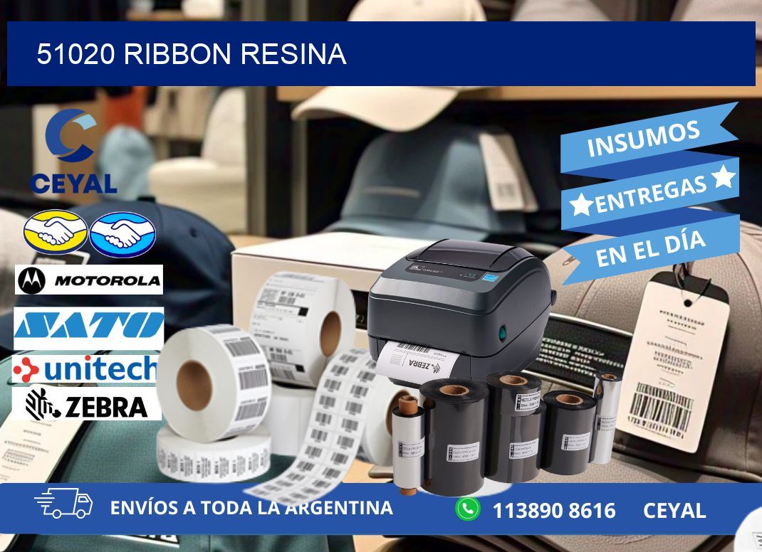 51020 ribbon resina