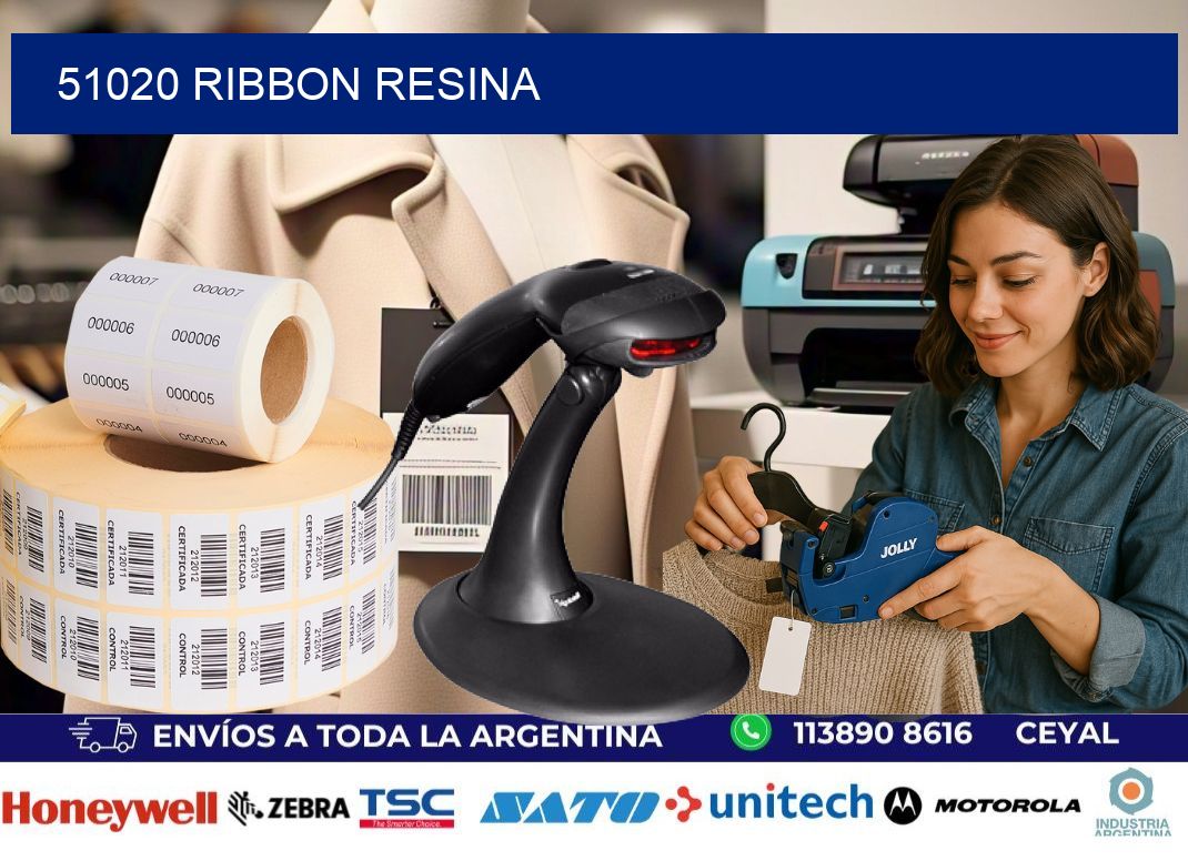 51020 ribbon resina