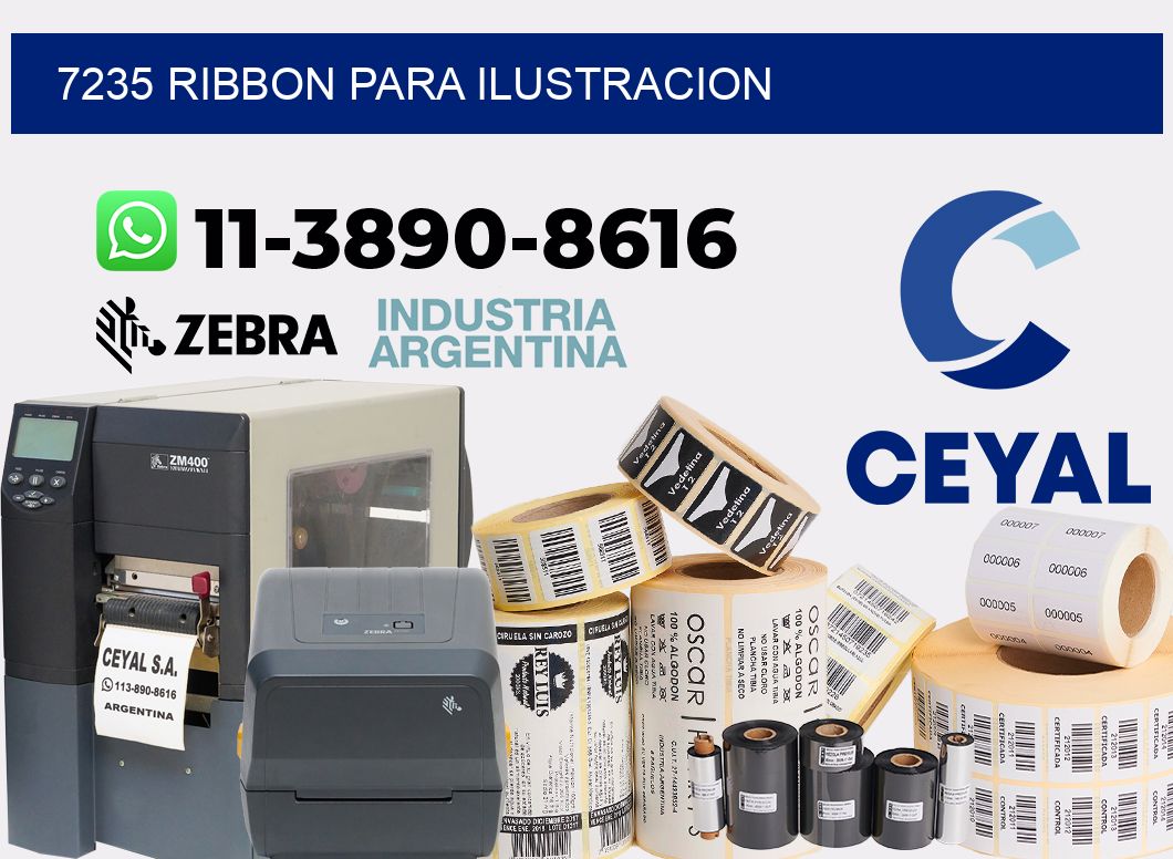 7235 ribbon para ilustracion