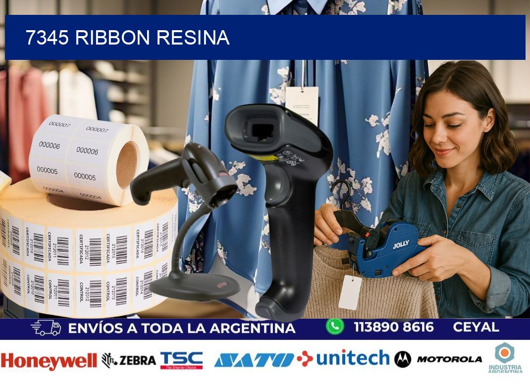 7345 ribbon resina