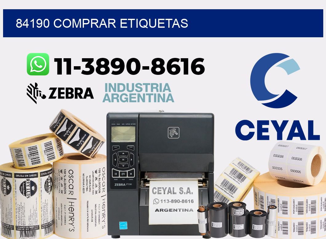 84190 comprar etiquetas