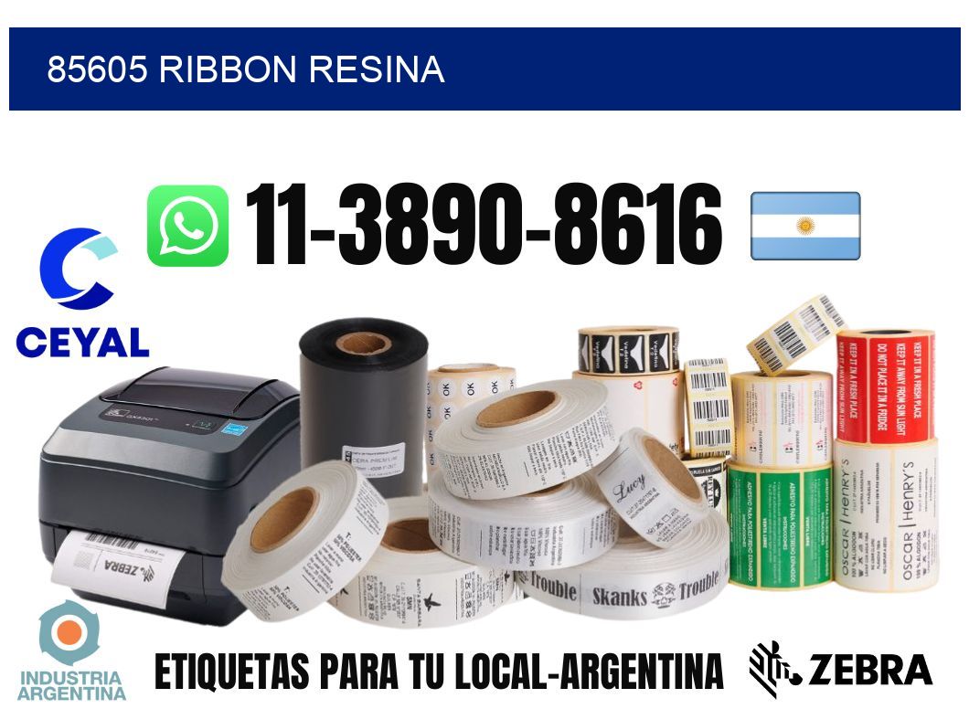 85605 ribbon resina