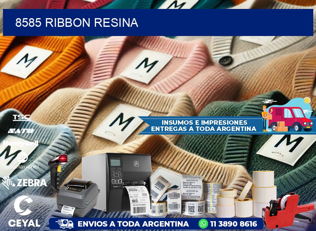 8585 ribbon resina