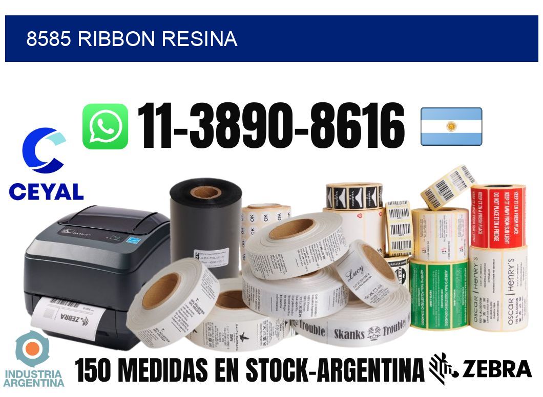 8585 ribbon resina