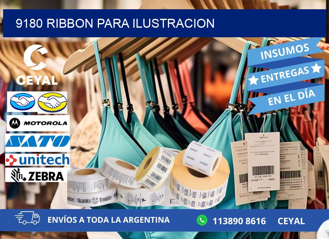 9180 ribbon para ilustracion