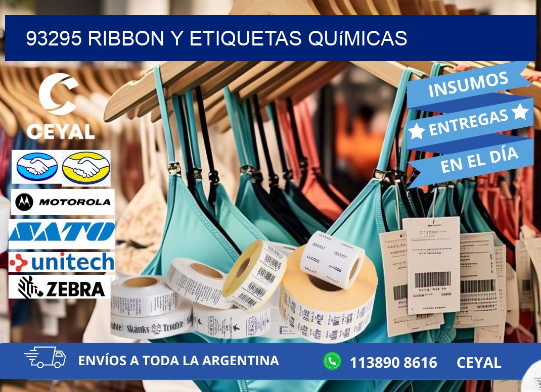 93295 ribbon y etiquetas químicas