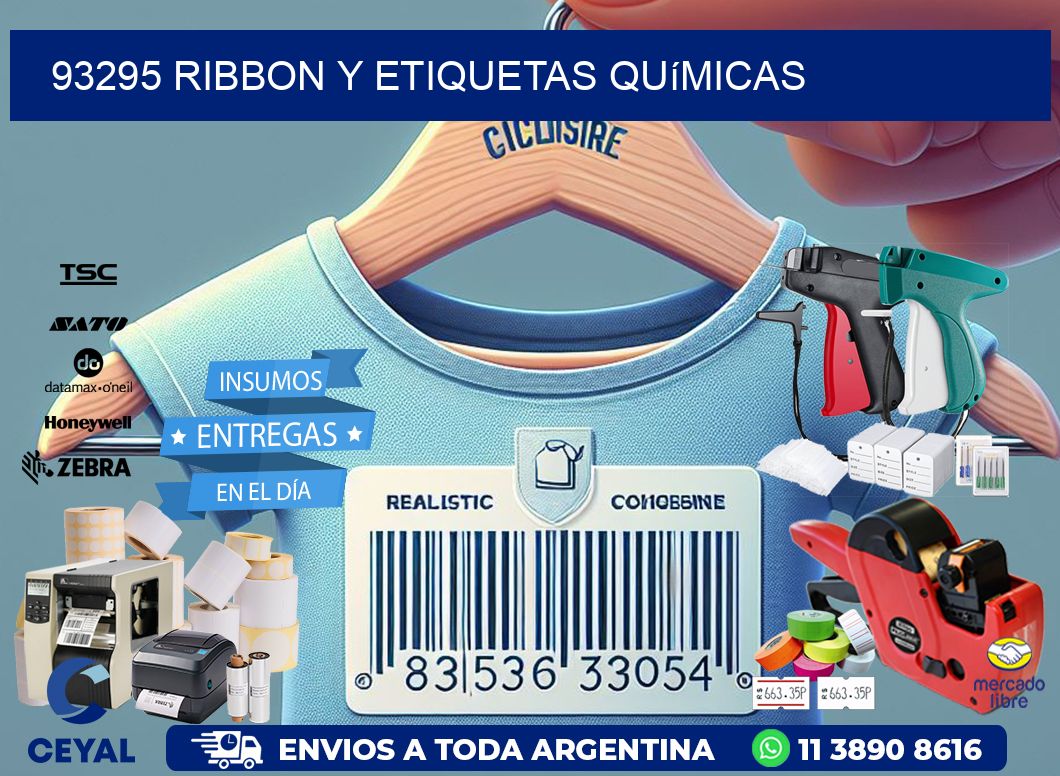 93295 ribbon y etiquetas químicas