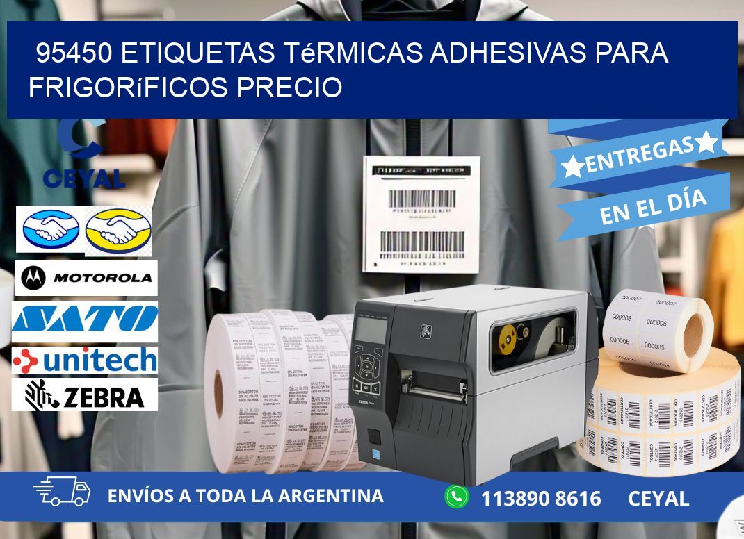 95450 etiquetas térmicas adhesivas para frigoríficos precio