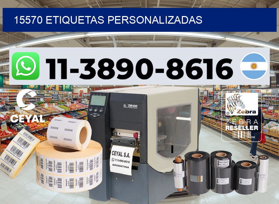 15570 etiquetas personalizadas