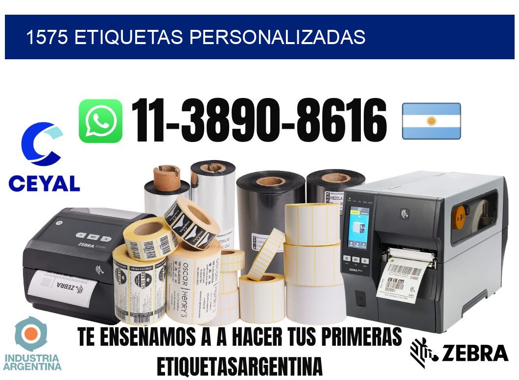 1575 etiquetas personalizadas