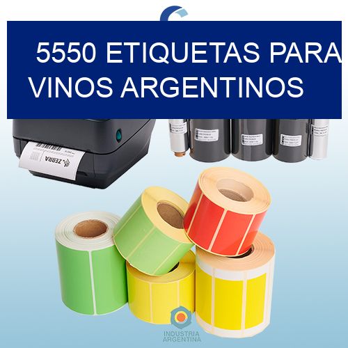 5550 Etiquetas para vinos argentinos