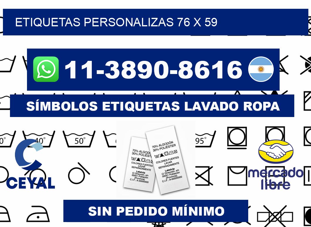 ETIQUETAS PERSONALIZAS 76 x 59