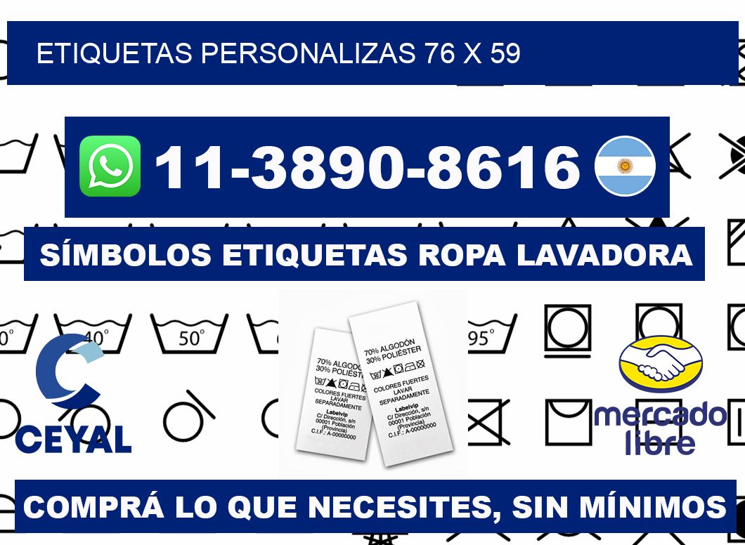 ETIQUETAS PERSONALIZAS 76 x 59