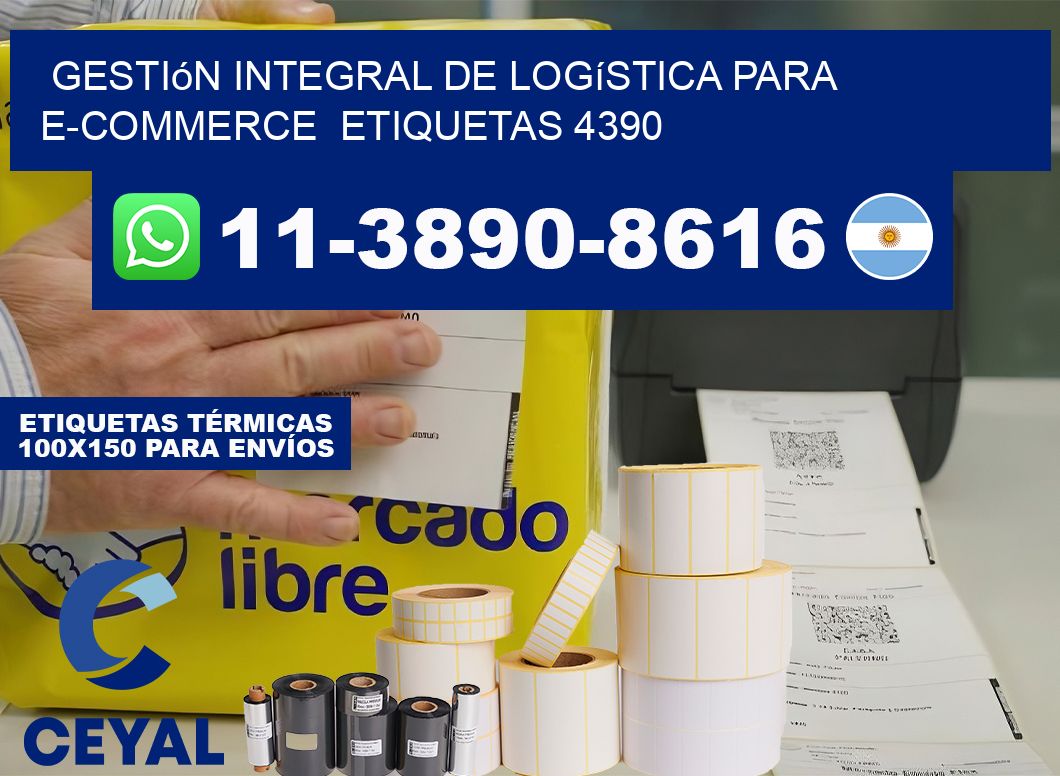 Gestión integral de logística para e-commerce  etiquetas 4390