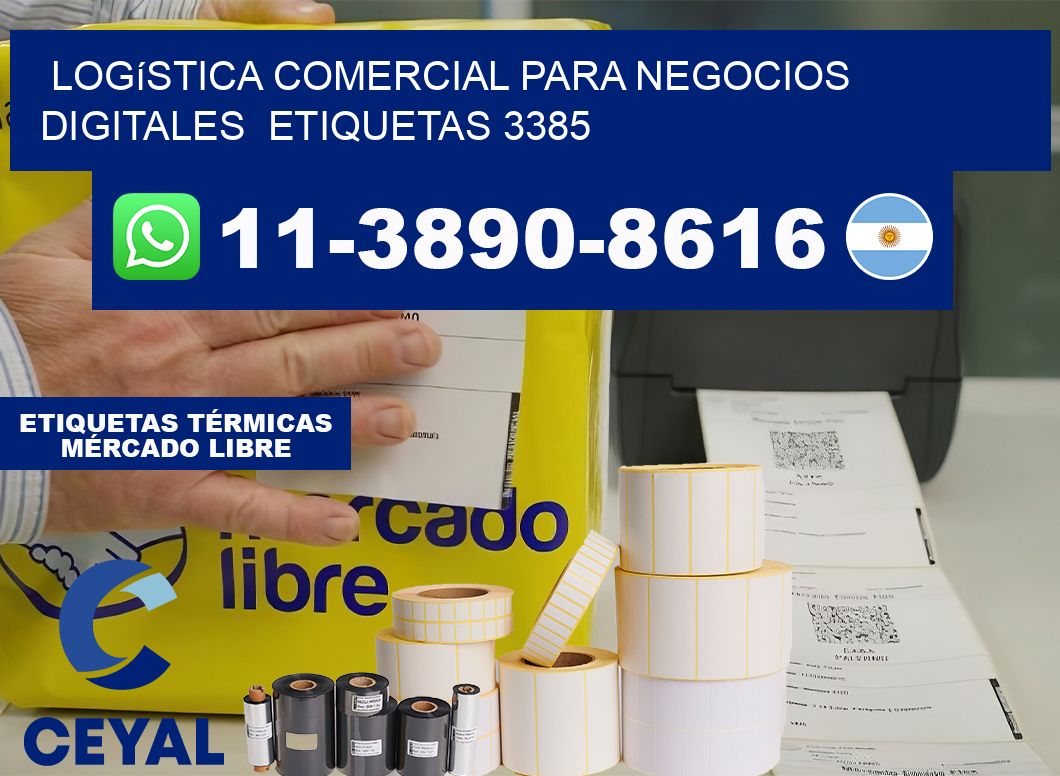 Logística comercial para negocios digitales  etiquetas 3385