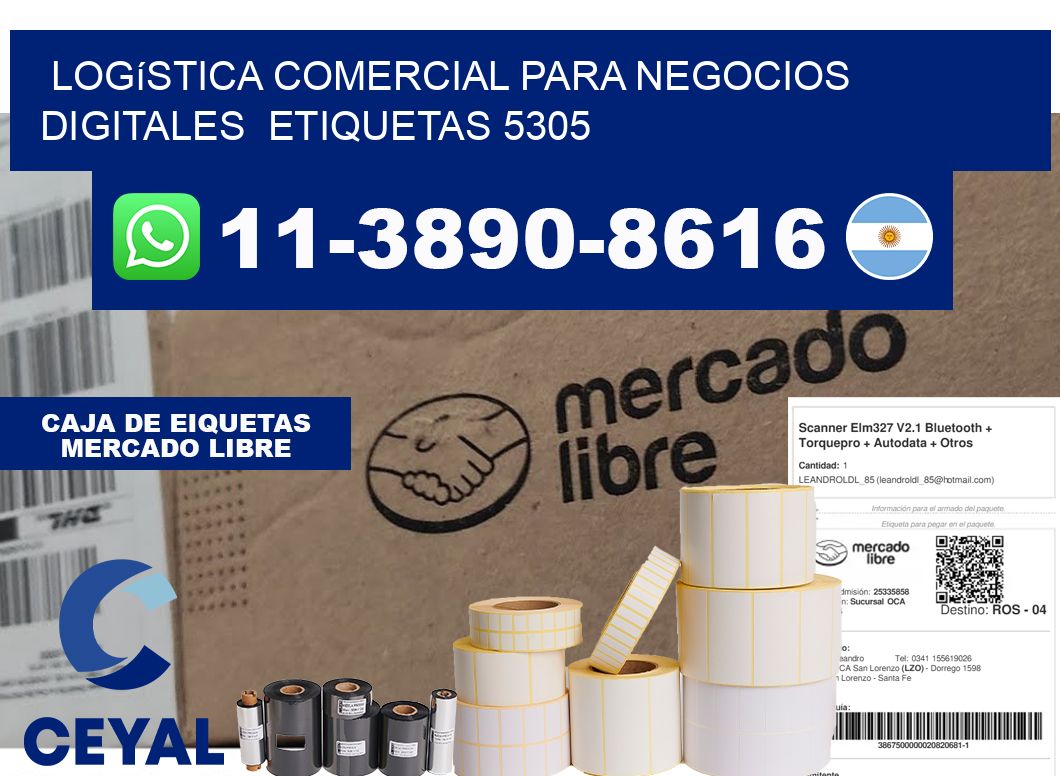 Logística comercial para negocios digitales  etiquetas 5305