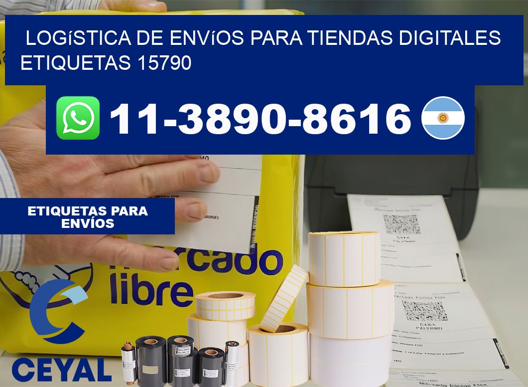 Logística de envíos para tiendas digitales  etiquetas 15790