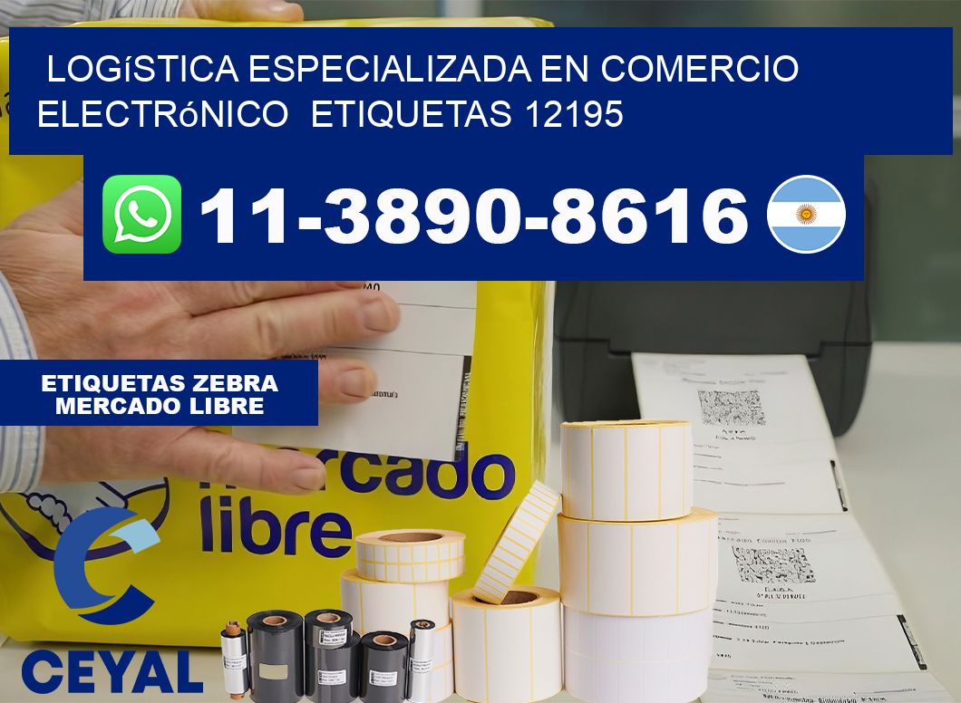 Logística especializada en comercio electrónico  etiquetas 12195