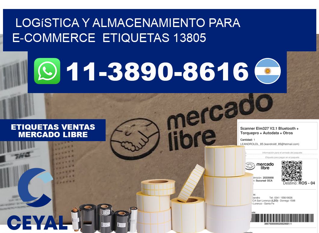 Logística y almacenamiento para e-commerce  etiquetas 13805